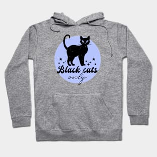 Black Cats Rule Matter Hoodie